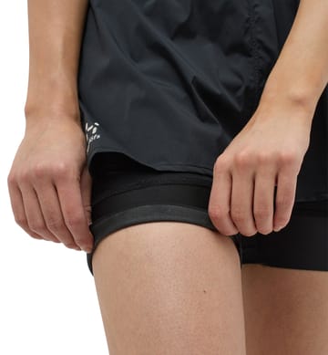 L.I.M Intense Trail 2-in-1 Shorts Women True Black