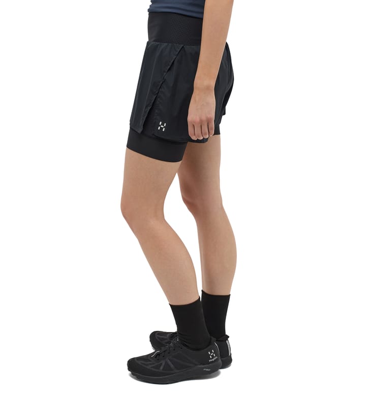 L.I.M Intense Trail 2-in-1 Shorts Women True Black