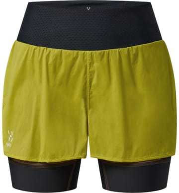 L.I.M Intense Trail 2-in-1 Shorts Women Aurora/Teak Brown