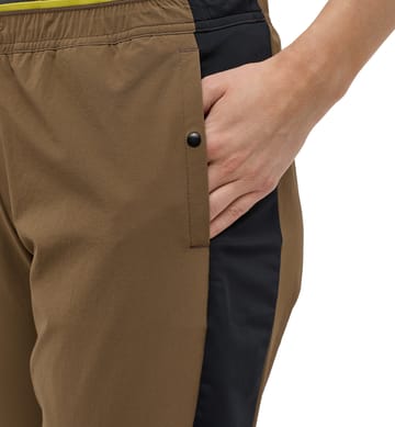 L.I.M Tempo Trail Pants Women Teak Brown/True Black