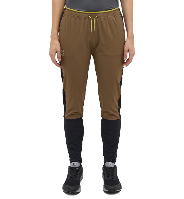 L.I.M Tempo Trail Pants Women Teak Brown/True Black