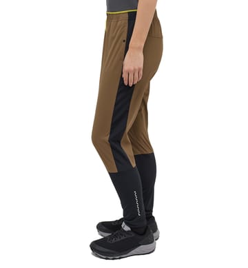 L.I.M Tempo Trail Pants Women Teak Brown/True Black