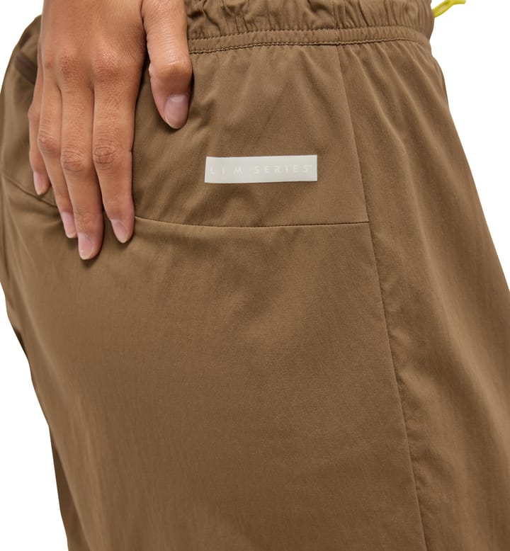 L.I.M Tempo Trail 2-in-1 Shorts Women Teak Brown/True Black