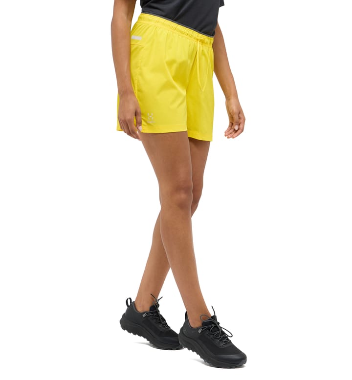 L.I.M Tempo Trail Shorts Women Tech Yellow L.I.M Tempo Trail Shorts Women Tech Yellow