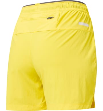 L.I.M Tempo Trail Shorts Women Tech Yellow