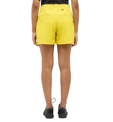 L.I.M Tempo Trail Shorts Women Tech Yellow