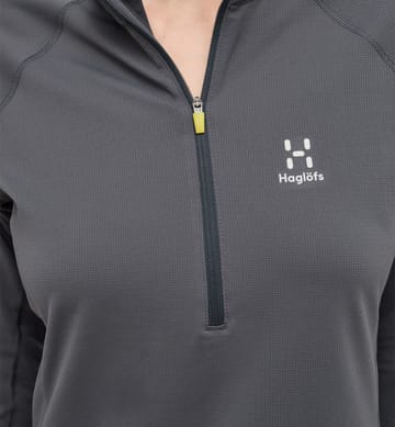 L.I.M Tempo Trail Halfzip Women Magnetite