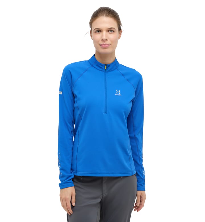 L.I.M Tempo Trail Halfzip Women Electric Blue