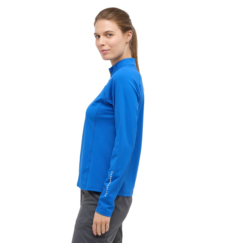 L.I.M Tempo Trail Halfzip Women Electric Blue