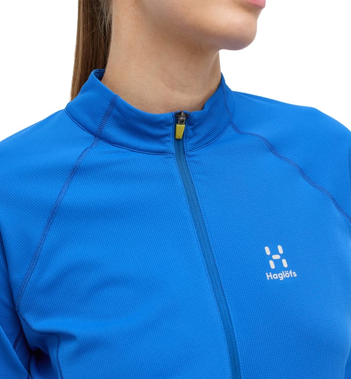 L.I.M Tempo Trail Halfzip Women Electric Blue