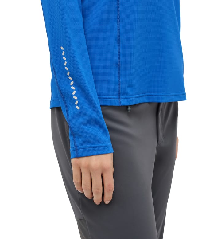 L.I.M Tempo Trail Halfzip Women Electric Blue