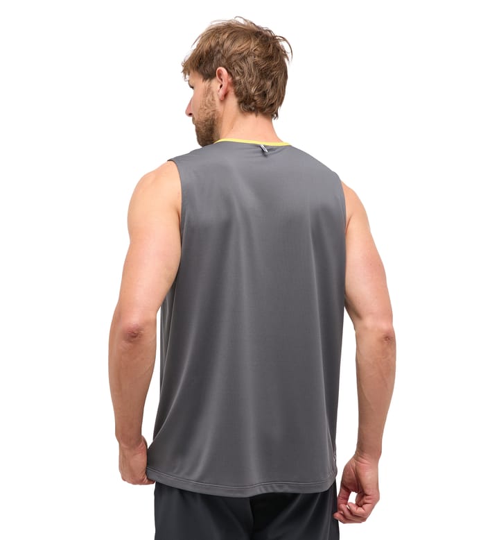 L.I.M Tempo Trail Tank Men Magnetite