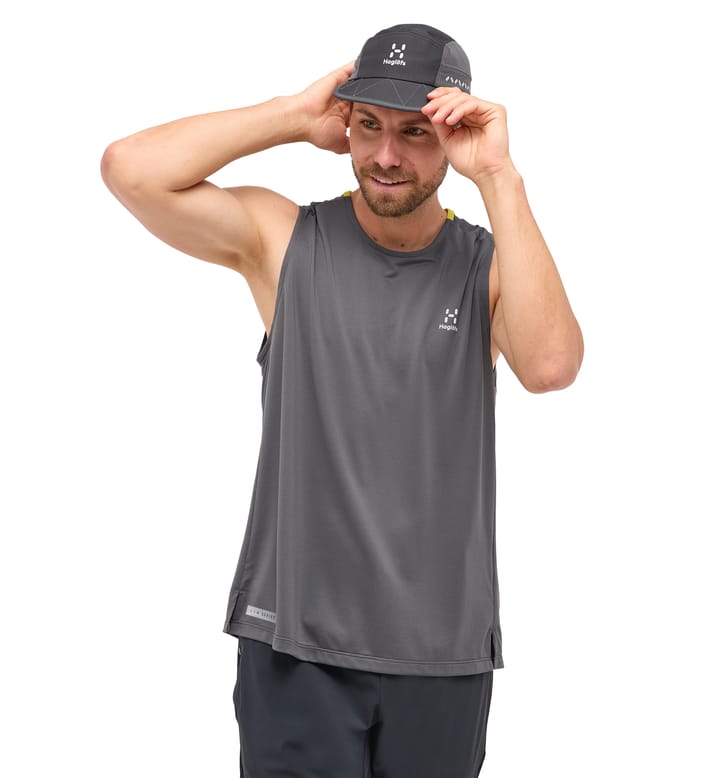 L.I.M Tempo Trail Tank Men Magnetite L.I.M Tempo Trail Tank Men Magnetite