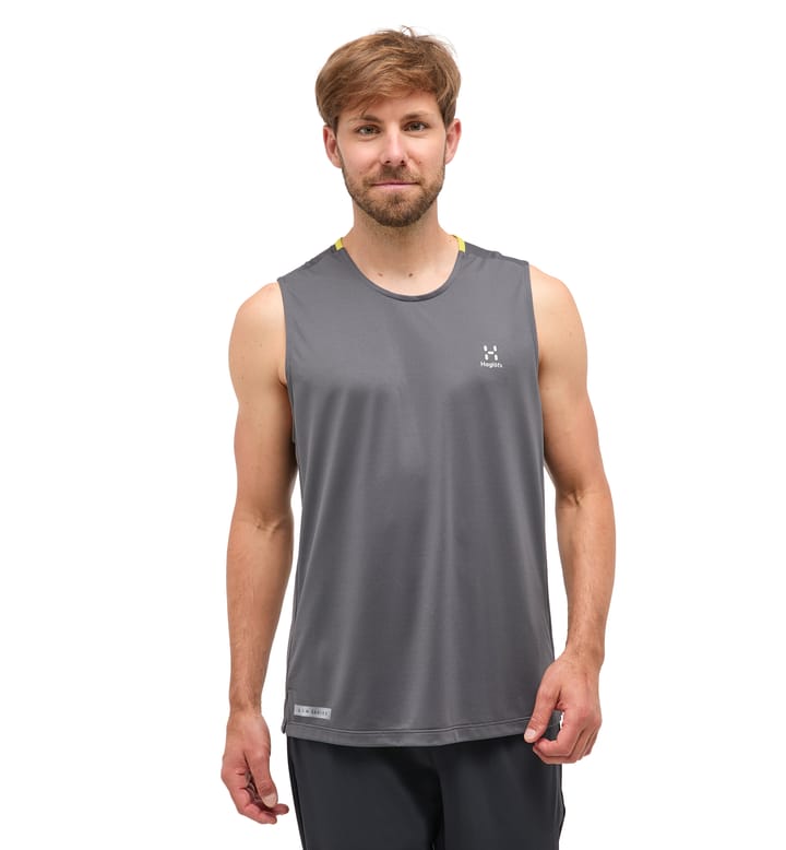 L.I.M Tempo Trail Tank Men Magnetite L.I.M Tempo Trail Tank Men Magnetite