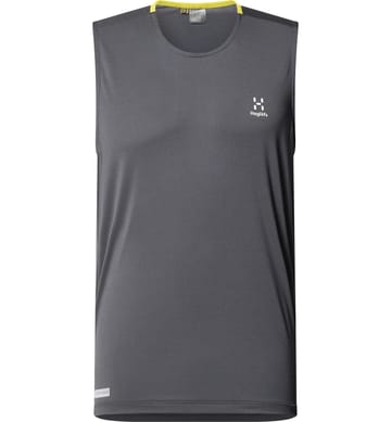 L.I.M Tempo Trail Tank Men Magnetite