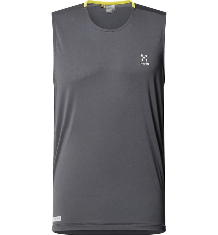 L.I.M Tempo Trail Tank Men Magnetite L.I.M Tempo Trail Tank Men Magnetite