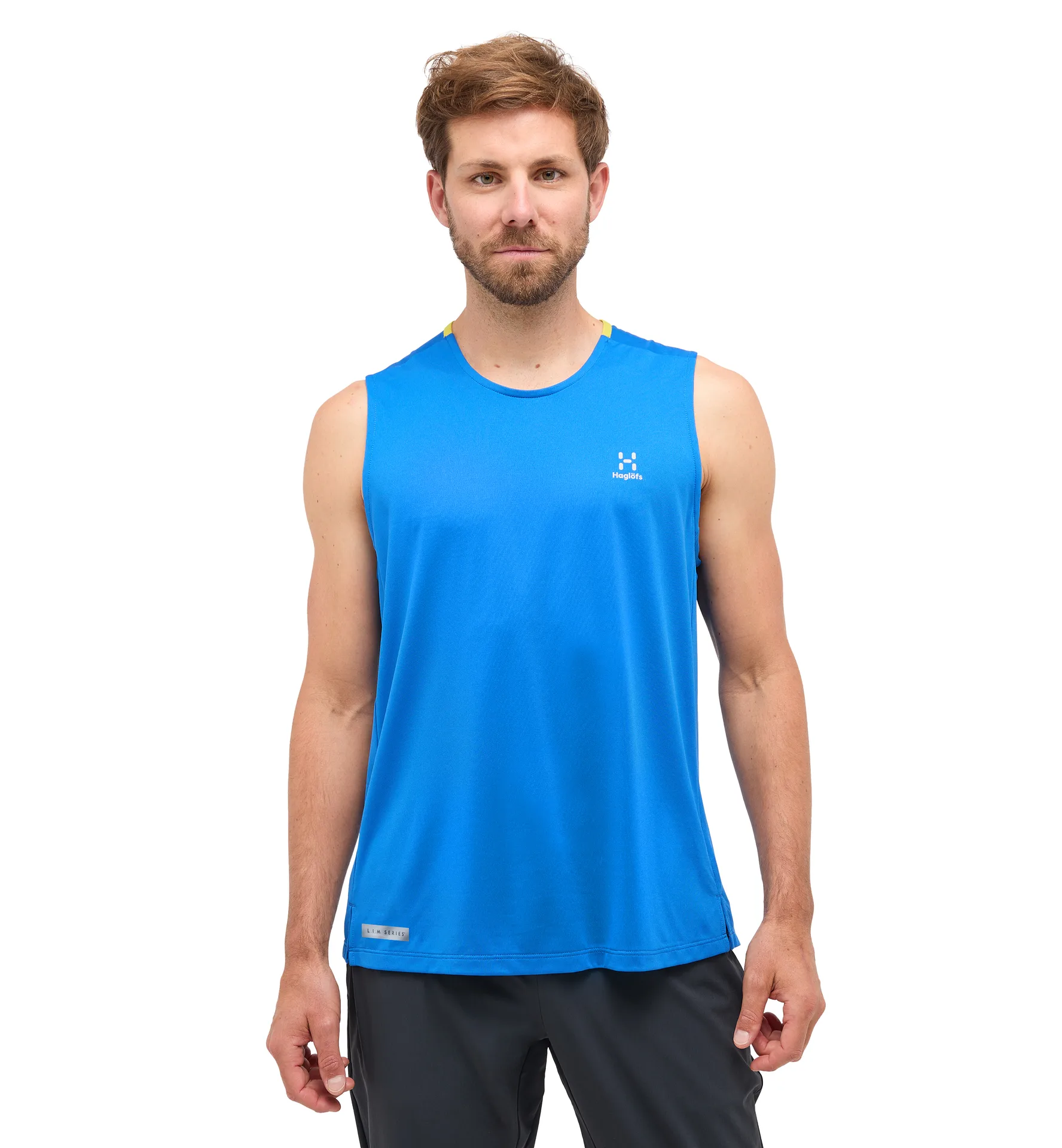 L.I.M Tempo Trail Tank Men Electric Blue