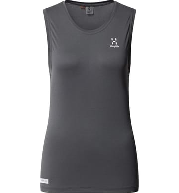 L.I.M Tempo Trail Tank Women Magnetite