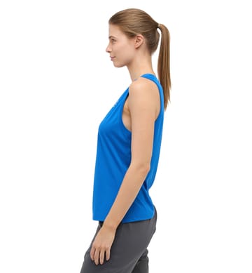 L.I.M Tempo Trail Tank Women Electric Blue