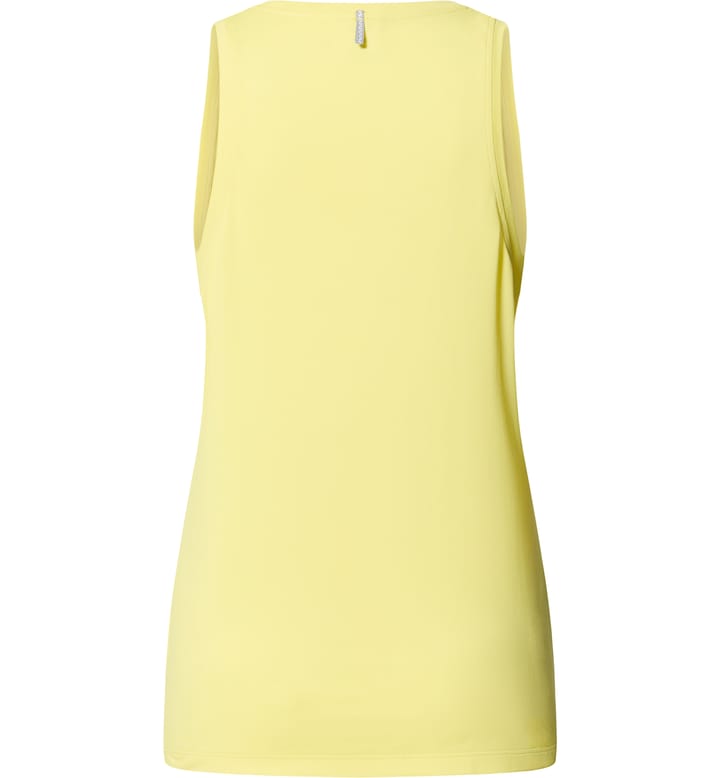 L.I.M Tempo Trail Tank Women Pale Yellow