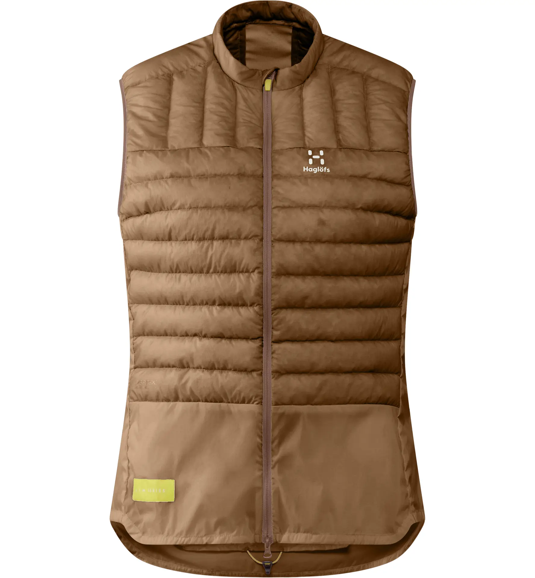 L.I.M Intense Trail Down Vest Women Teak Brown