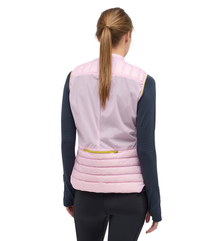 L.I.M Intense Trail Down Vest Women Fresh Pink