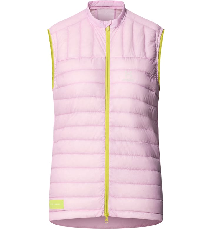 L.I.M Intense Trail Down Vest Women Fresh Pink