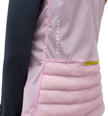 L.I.M Intense Trail Down Vest Women Fresh Pink