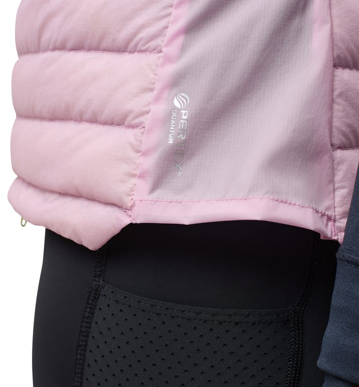 L.I.M Intense Trail Down Vest Women Fresh Pink