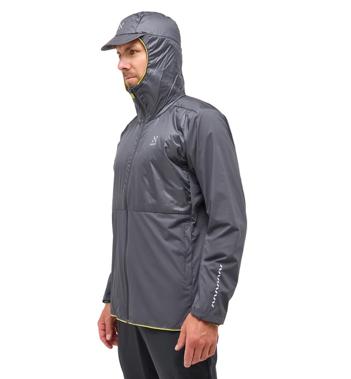 L.I.M Tempo Trail Mimic Hood Men Magnetite