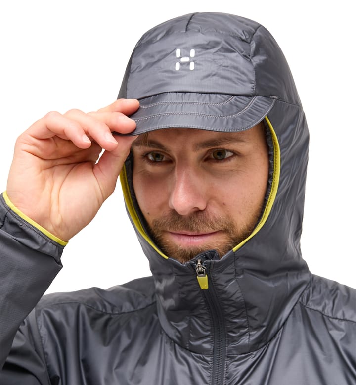 L.I.M Tempo Trail Mimic Hood Men Magnetite