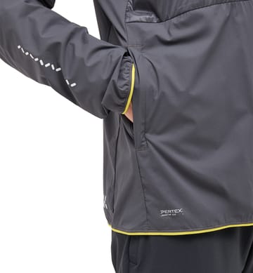 L.I.M Tempo Trail Mimic Hood Men Magnetite