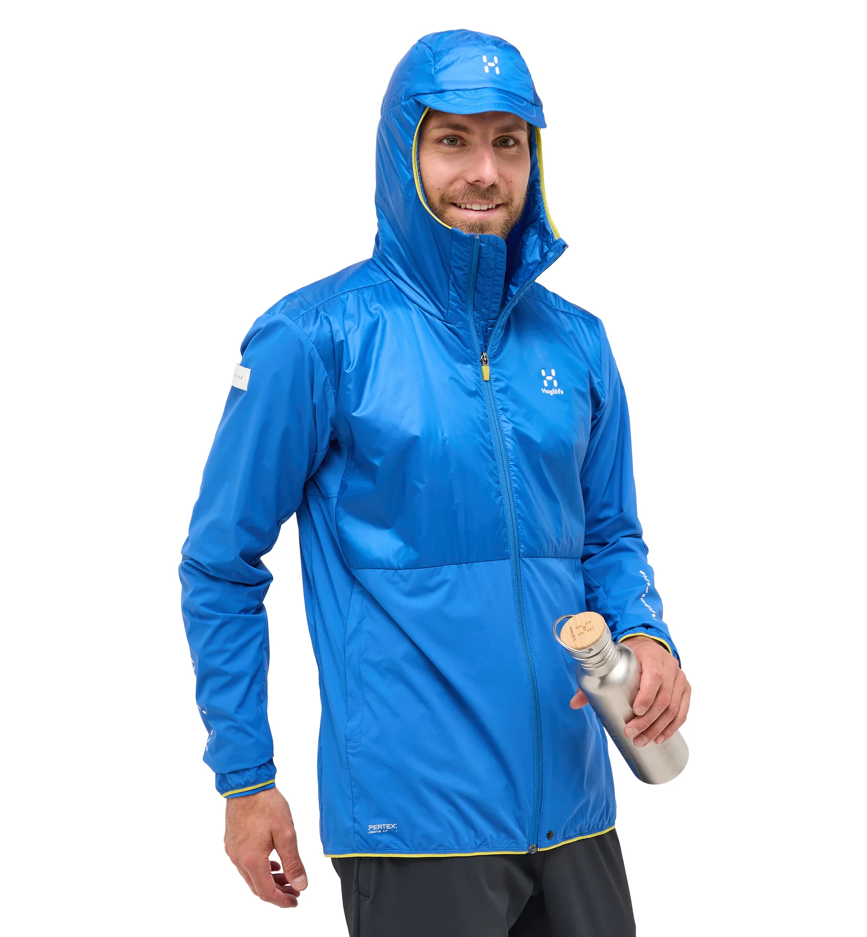 L.I.M Tempo Trail Mimic Hood Men Electric Blue