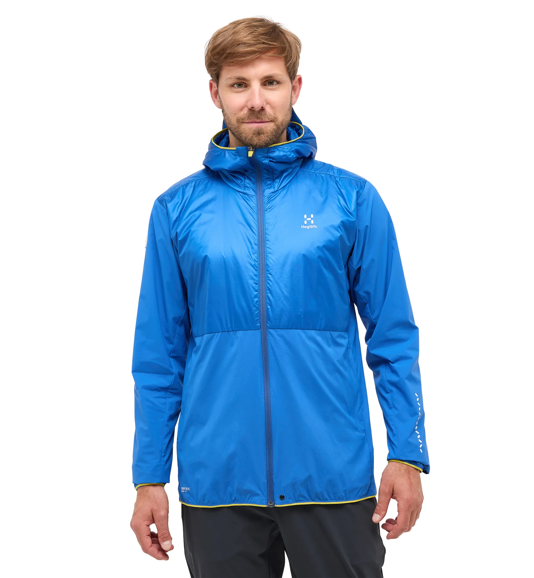 L.I.M Tempo Trail Mimic Hood Men | Electric Blue | Jackets | Trail