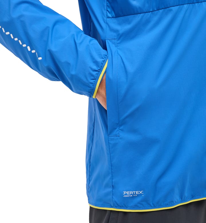 L.I.M Tempo Trail Mimic Hood Men Electric Blue