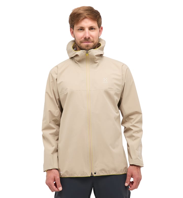 L.I.M Tempo Trail Proof Jacket Men Sand