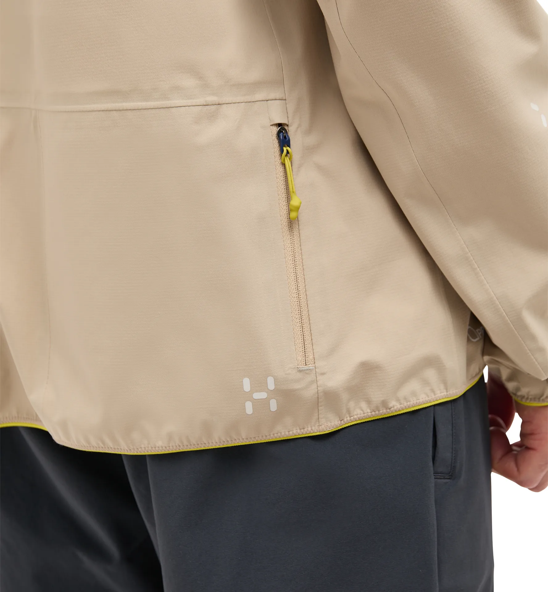 L.I.M Tempo Trail Proof Jacket Men Sand