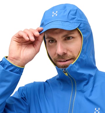 L.I.M Tempo Trail Proof Jacket Men Electric Blue