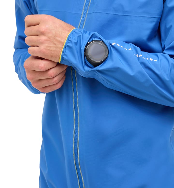 L.I.M Tempo Trail Proof Jacket Men Electric Blue