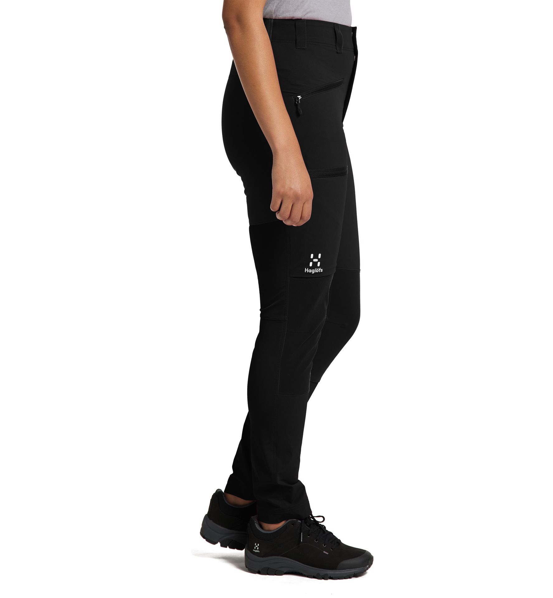 Mid Slim Pant Women True Black