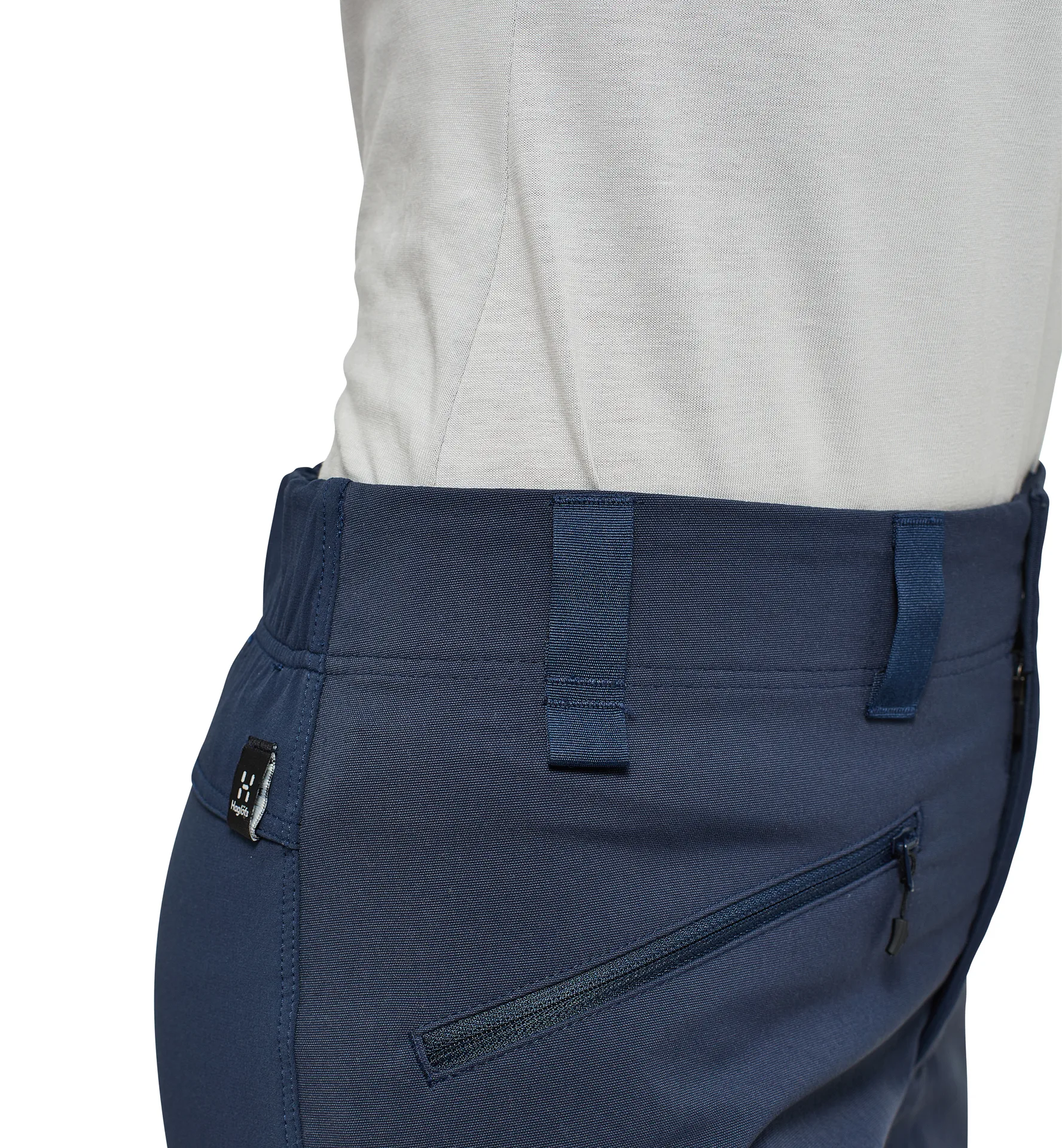 Mid Slim Pant Women Tarn Blue