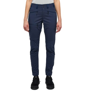Mid Slim Pant Women Tarn Blue