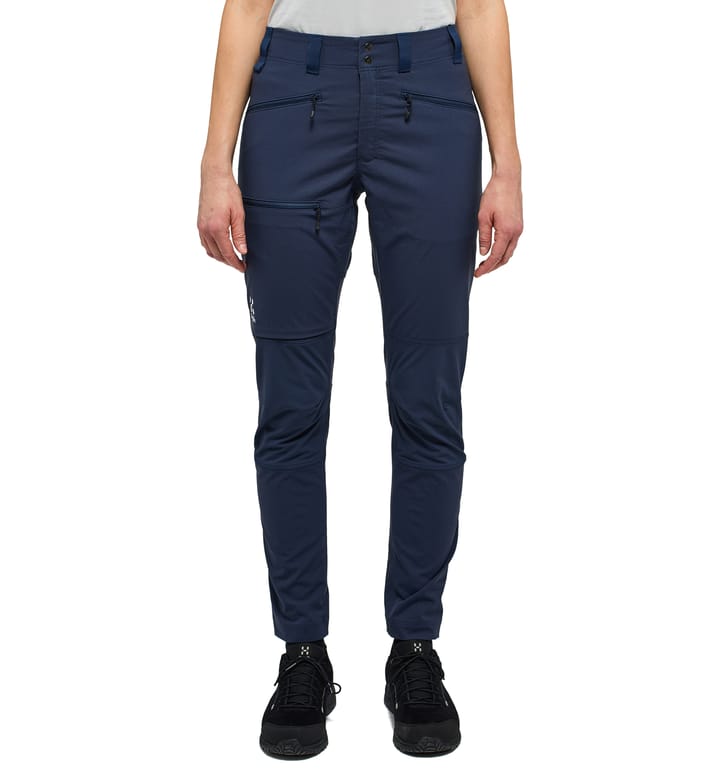 Mid Slim Pant Women Tarn Blue