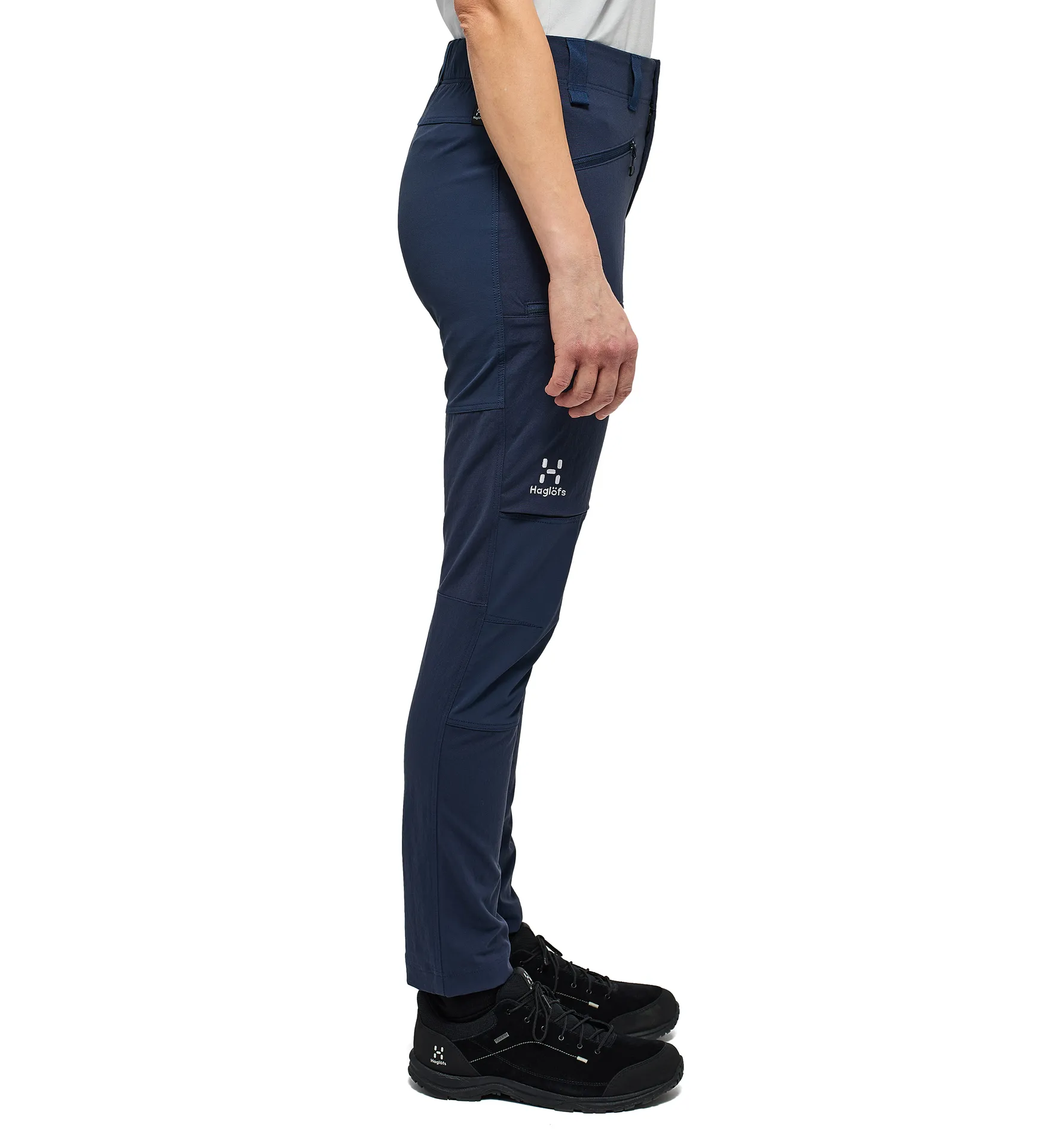 Mid Slim Pant Women Tarn Blue