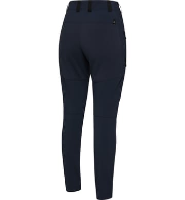 Mid Slim Pant Women Tarn blue/True black