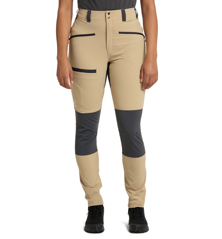 Mid Slim Pant Women Sand/Magnetite