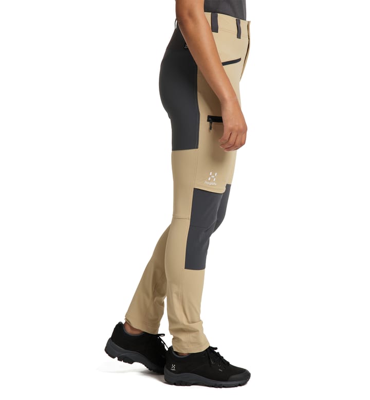 Mid Slim Pant Women Sand/Magnetite