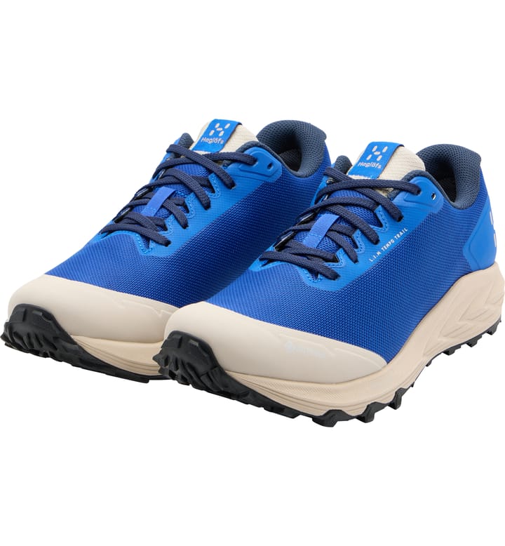 Haglöfs L.I.M Tempo Trail GTX Low Men Electric Blue/Chalk Beige