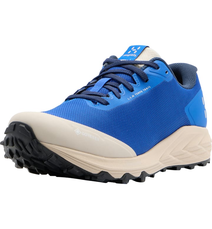 Haglöfs L.I.M Tempo Trail GTX Low Men Electric Blue/Chalk Beige