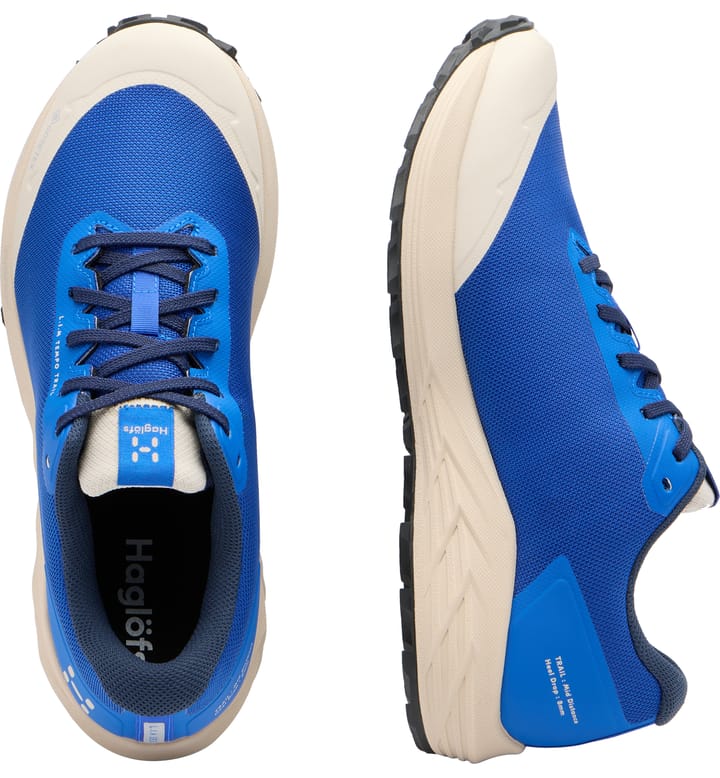 Haglöfs L.I.M Tempo Trail GTX Low Men Electric Blue/Chalk Beige